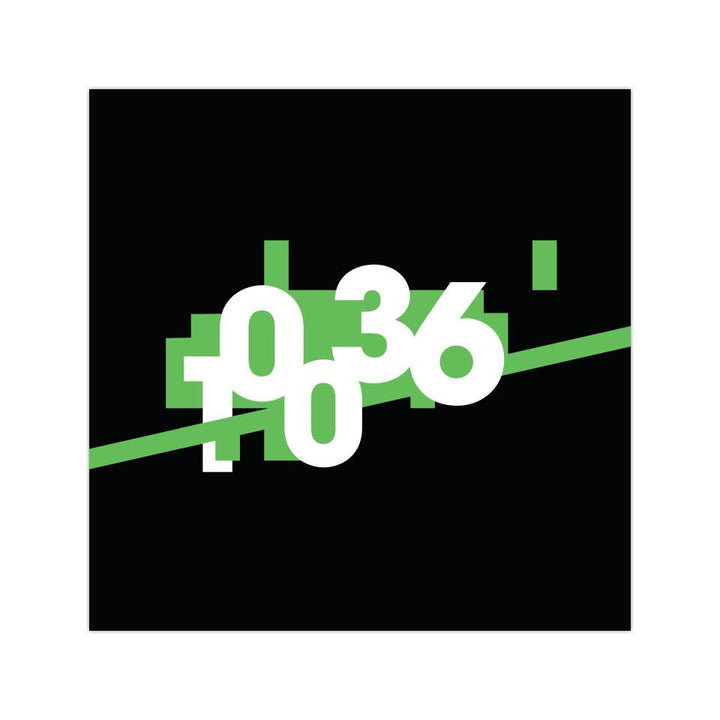 Broadway 10036 Neighborhood 4"x 4" Vinyl Sticker