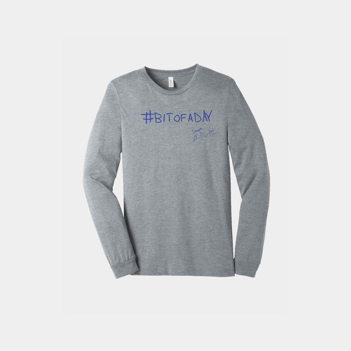 Bit of a Day Unisex Long Sleeve