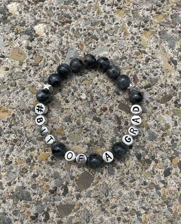 Bit of a Grad Handmade Bracelet