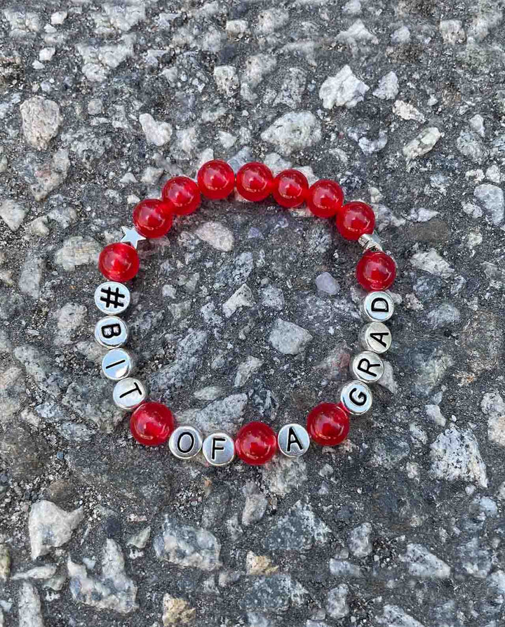 Bit of a Grad Handmade Bracelet