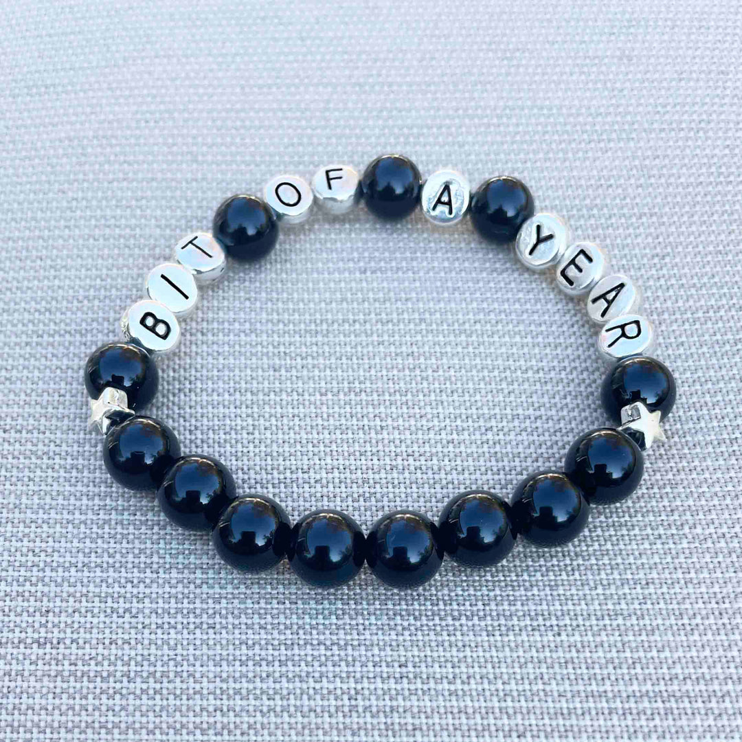 Bit of a Year Handmade Bracelet