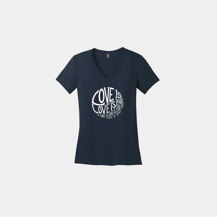 Circle of Love - Ladies' V-Neck