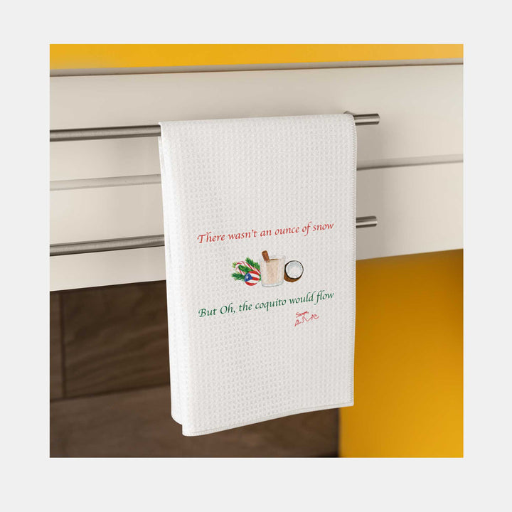 Oh The Coquito Would Flow Kitchen Towels (pair)