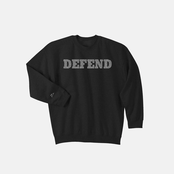DEFEND Crewneck Sweatshirts