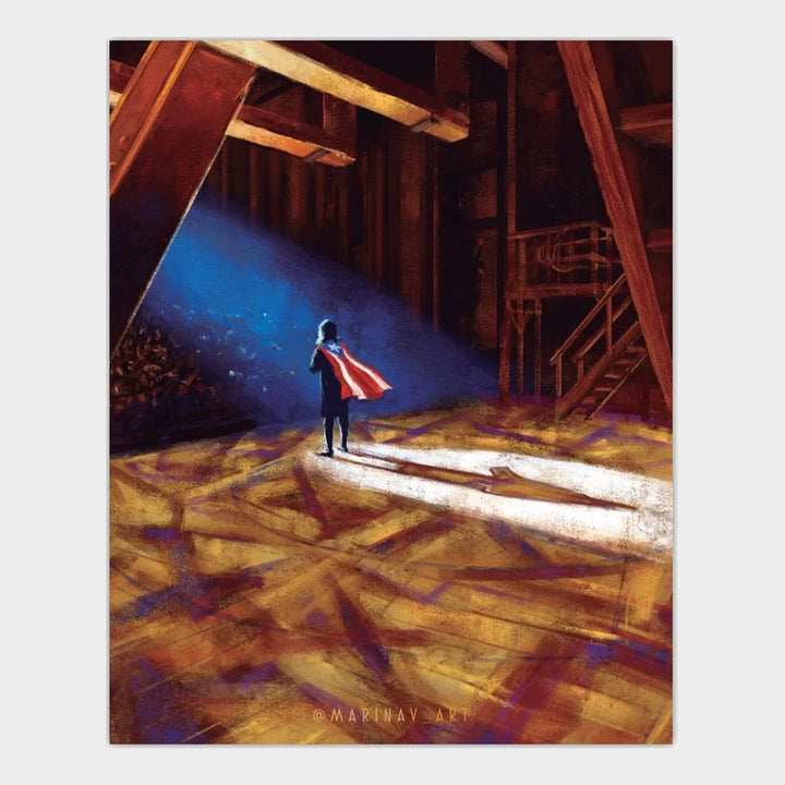 Hamilton Puerto Rico "Final Bow" 8"x 10" Art Print