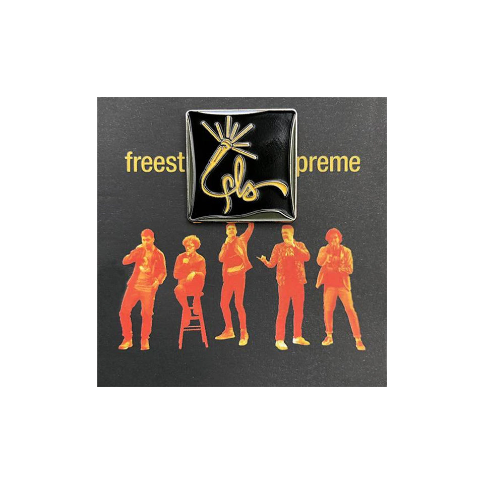 Freestyle Love Supreme - 1" Collectible Cast Backing Pin