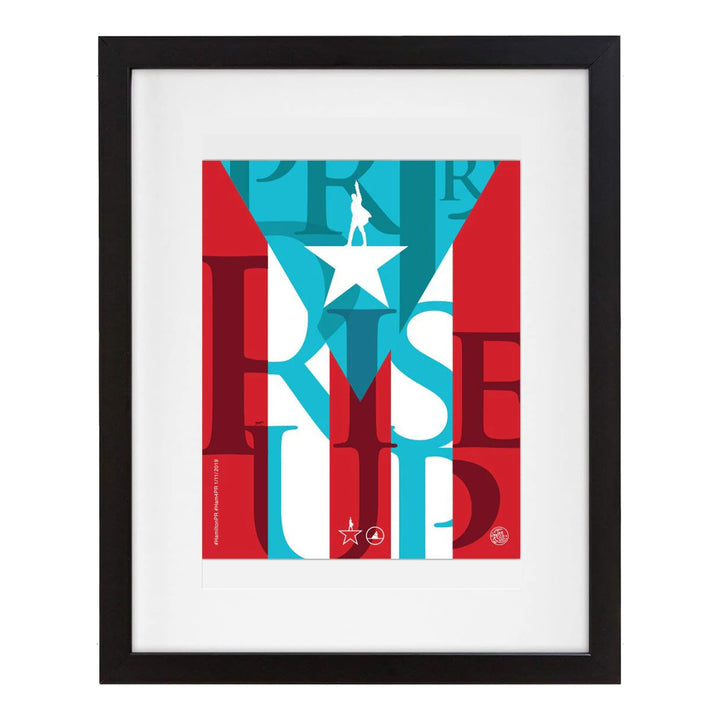 Hamilton Puerto Rico "Rise Up" 8"x 10" Art Print