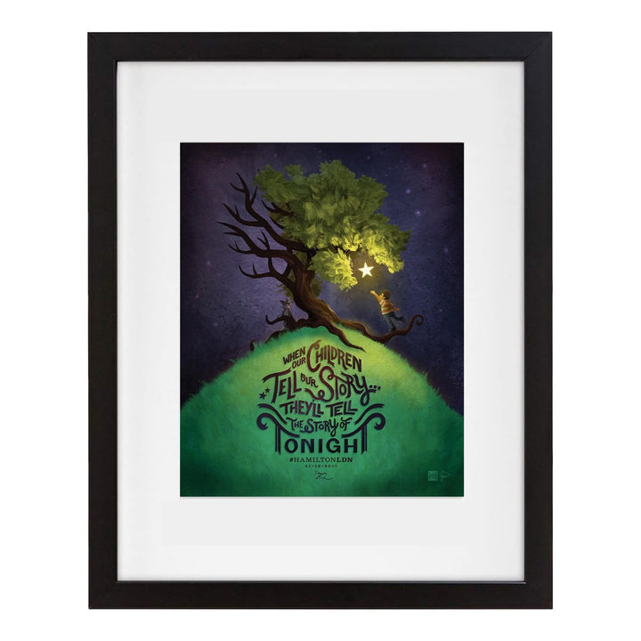 Hamilton London "Children Tell Our Story" 8"x 10" Art Print