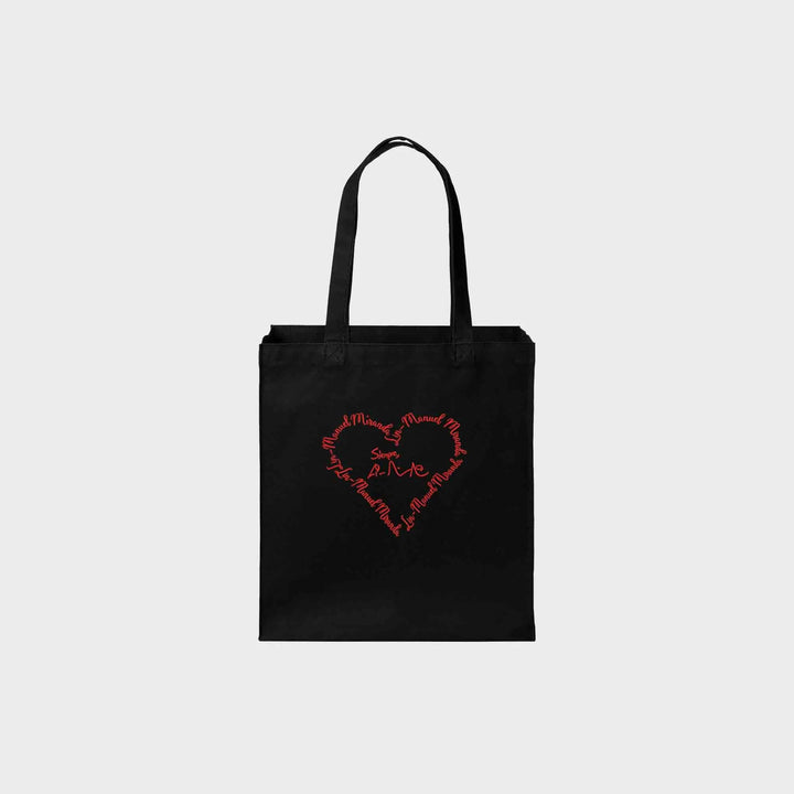 Lin-Manuel Heart - Cotton Canvas Tote