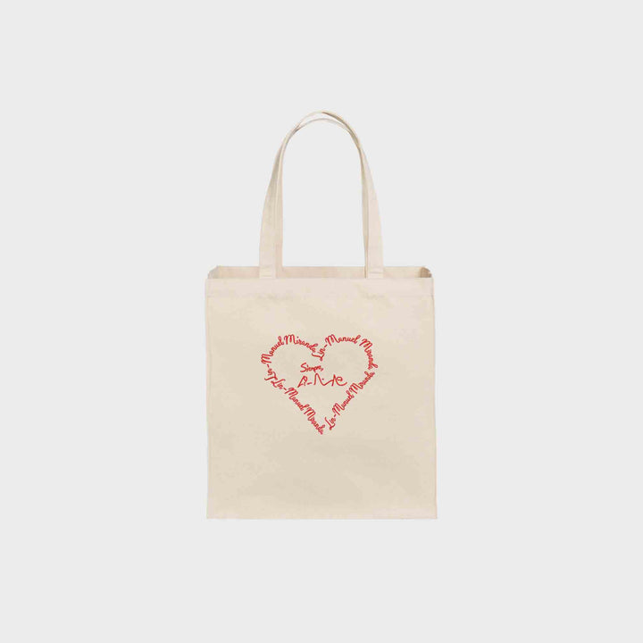Lin-Manuel Heart - Cotton Canvas Tote