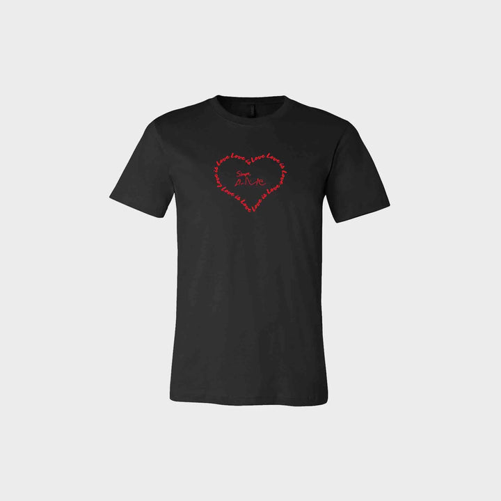 Love is Love Heart Unisex Crew