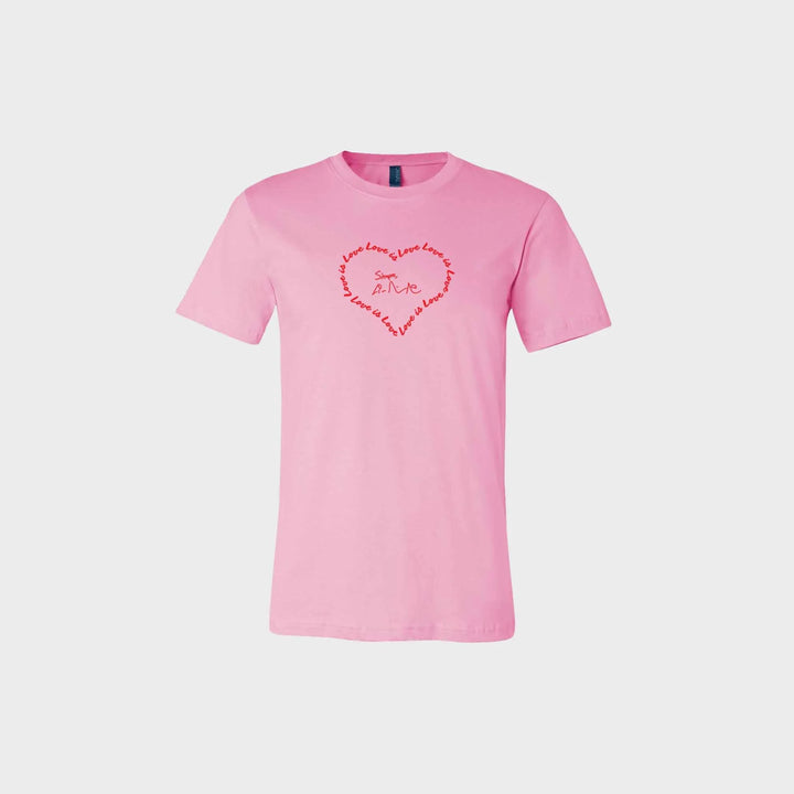 Love is Love Heart Unisex Crew