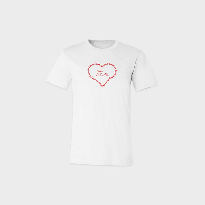 Love is Love Heart Unisex Crew