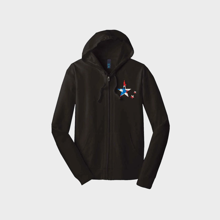 Hamilton Puerto Rico Zip Hoodies