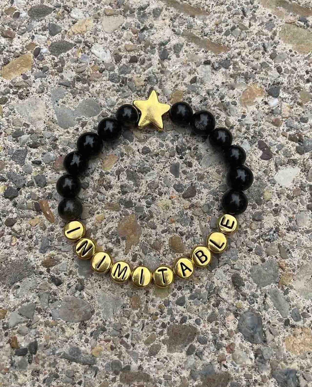 I Am Inimitable - Handmade Bracelet