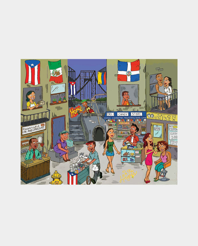 In the Heights We're Home! 8"x10" Art Print