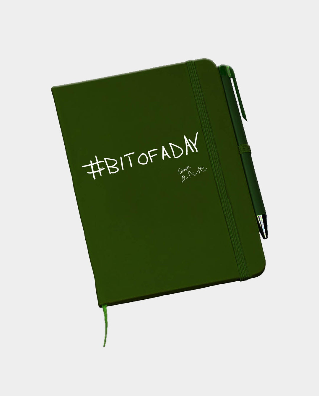 bitofaDAY in Lin-Manuel's Handwriting 7"X5-7/8" Journal