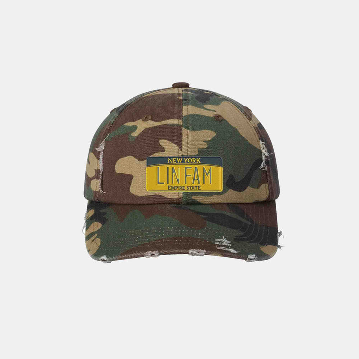 2023 LinFam "License Plate" Flats & Caps