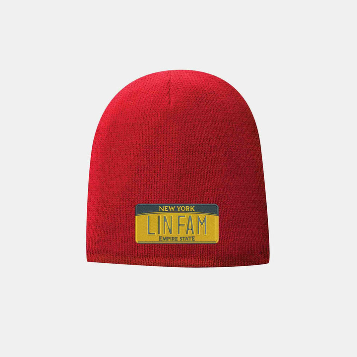 2023 LinFam "License Plate" Beanies