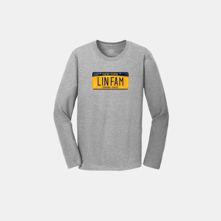 2023 Lin Fam "License Plate" Long Sleeve Crew