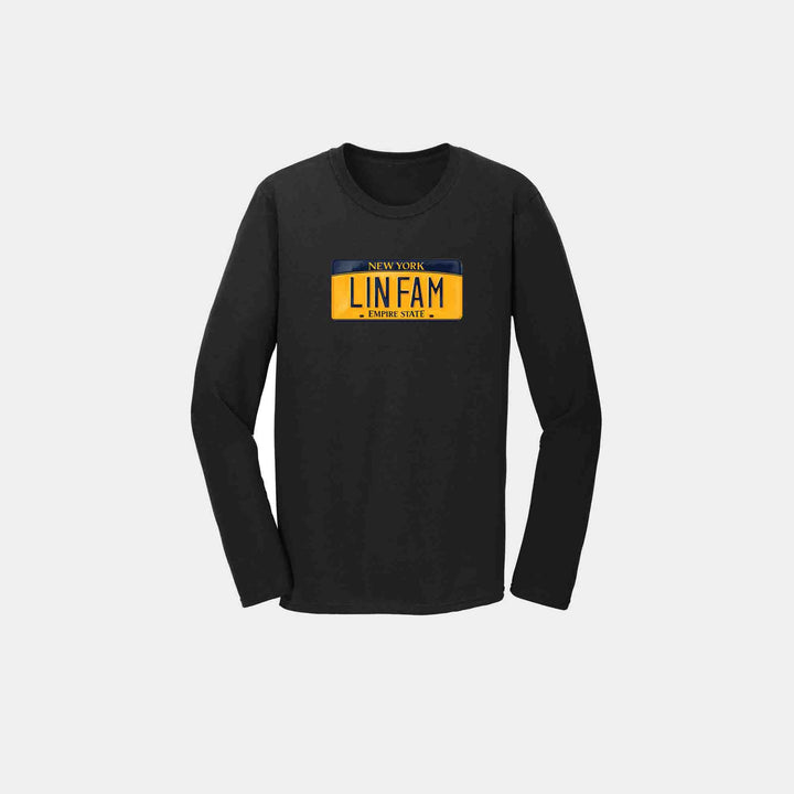 2023 Lin Fam "License Plate" Long Sleeve Crew