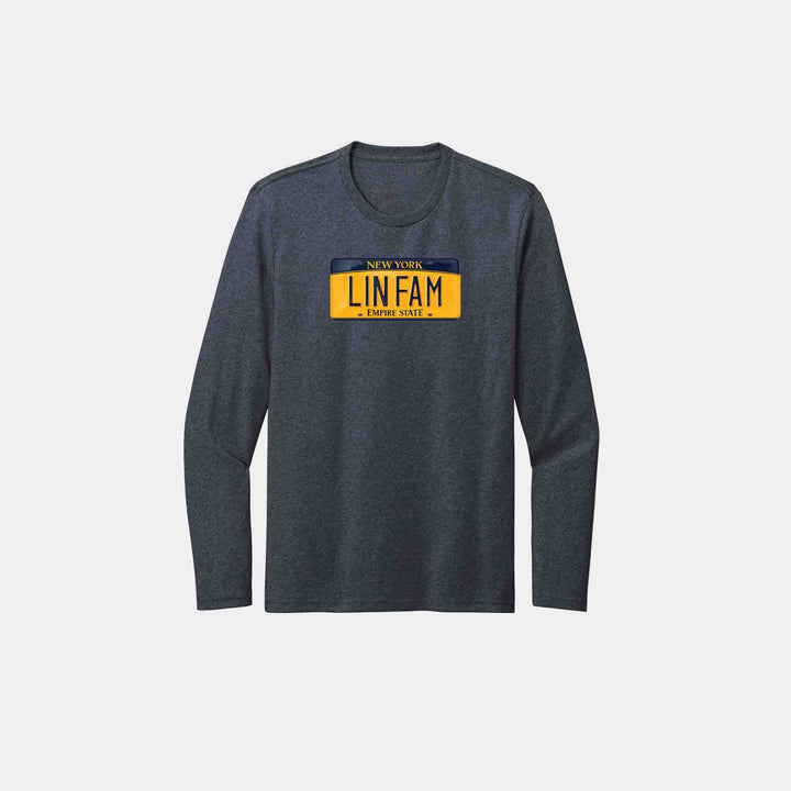 2023 Lin Fam "License Plate" Long Sleeve Crew