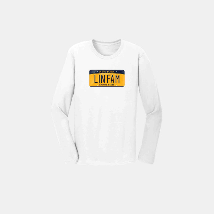 2023 Lin Fam "License Plate" Long Sleeve Crew