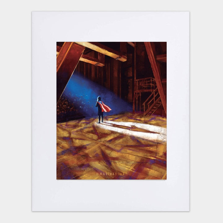 Hamilton Puerto Rico "Final Bow" 8"x 10" Art Print