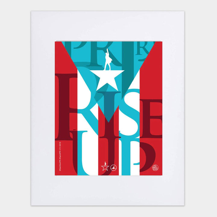 Hamilton Puerto Rico "Rise Up" 8"x 10" Art Print