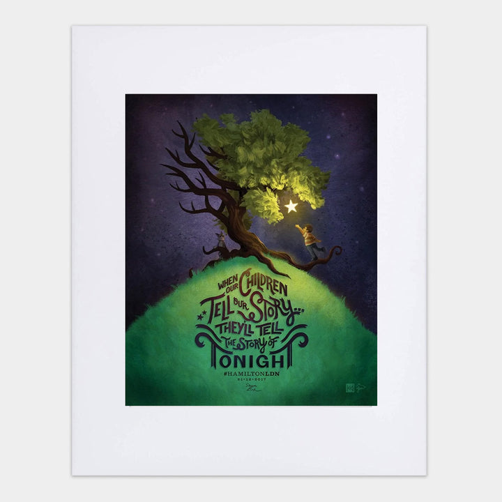 Hamilton London "Children Tell Our Story" 8"x 10" Art Print