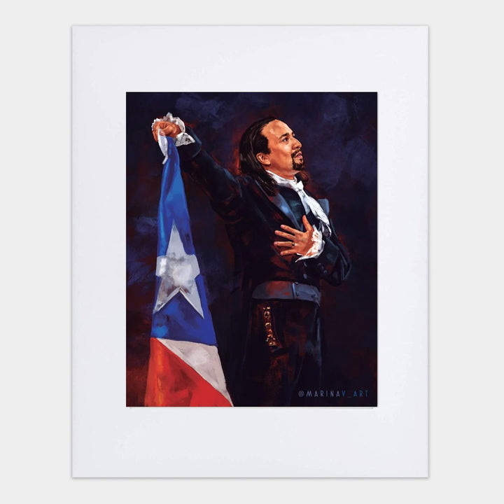 Hamilton Puerto Rico "Rise Up" 8"x 10" Art Print