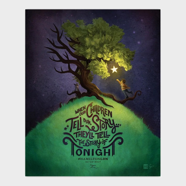 Hamilton London "Children Tell Our Story" 8"x 10" Art Print