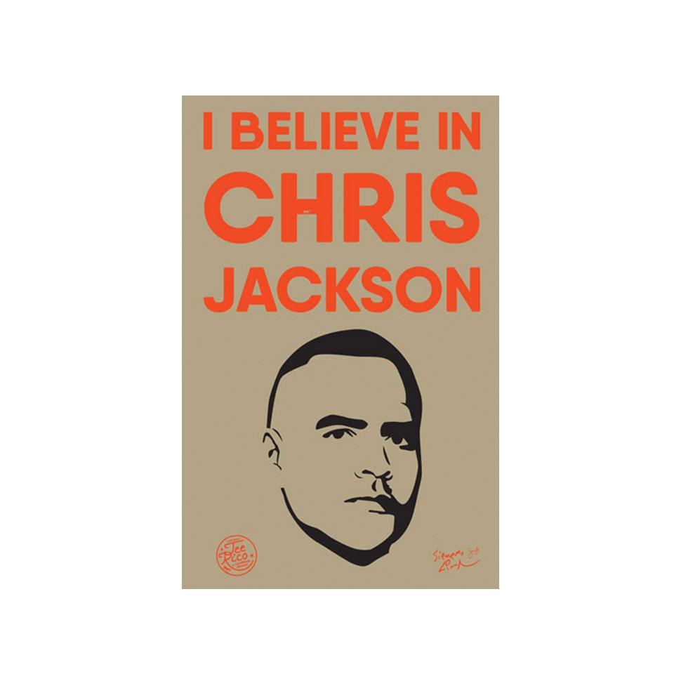 I Believe in Chris Jackson - 2"x 3" Stickers (2)