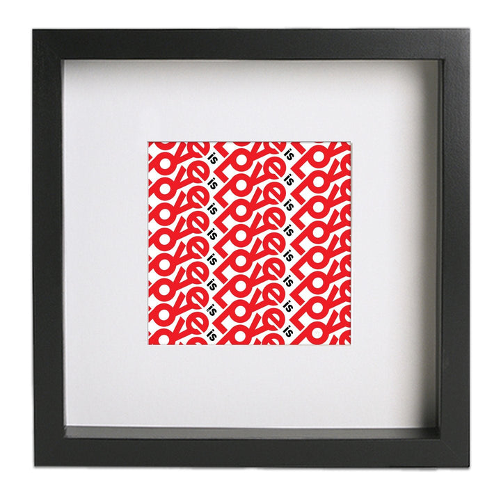 Love is Love 8"X8" Art Print