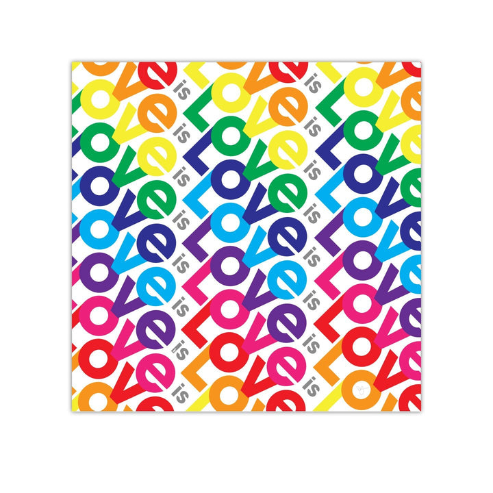 Love is Love - Pride 8"x8" Art Print