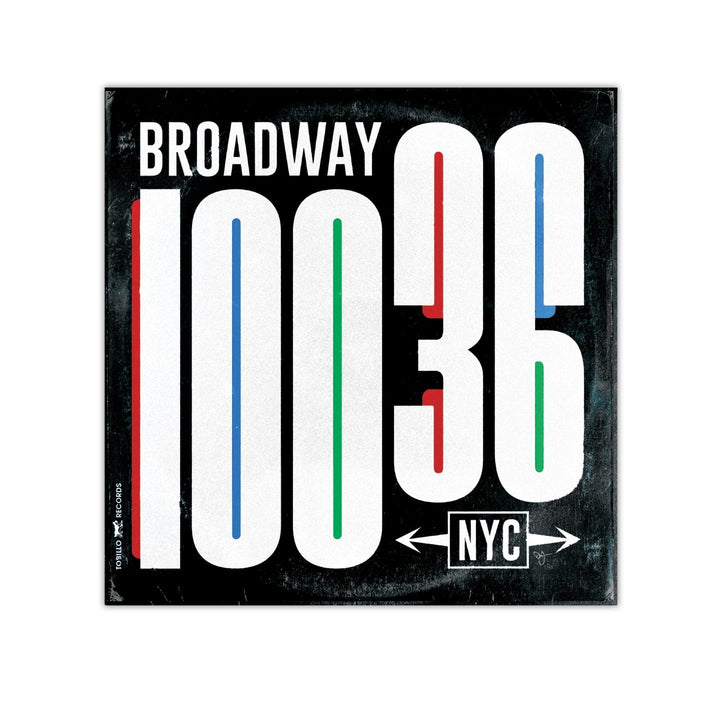 Broadway Vinyl Sleeve 8"x 8" Art Print
