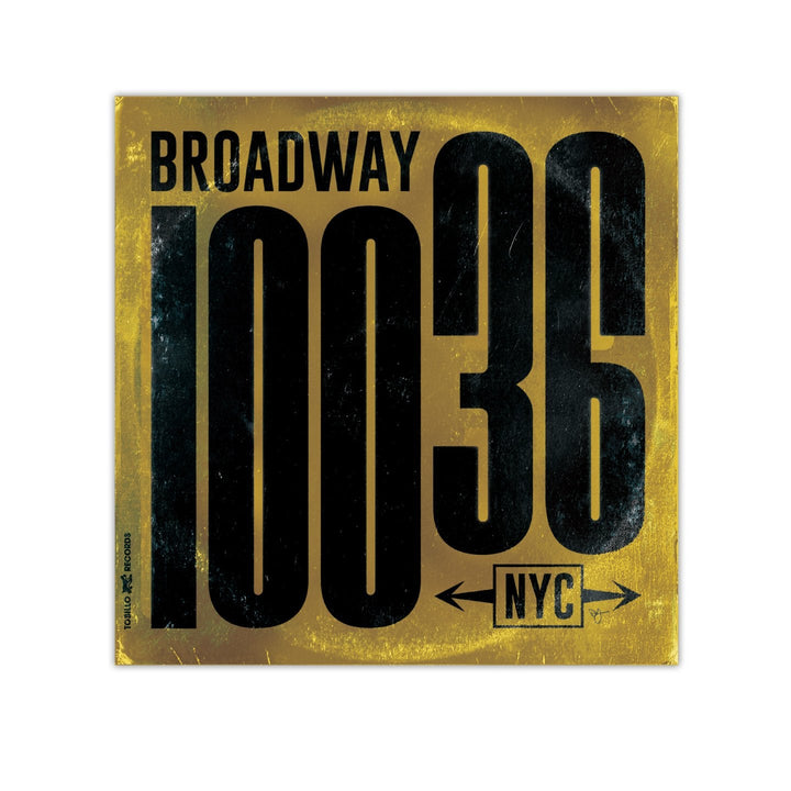 Broadway Vinyl Sleeve 4"x 4" Vinyl Sticker