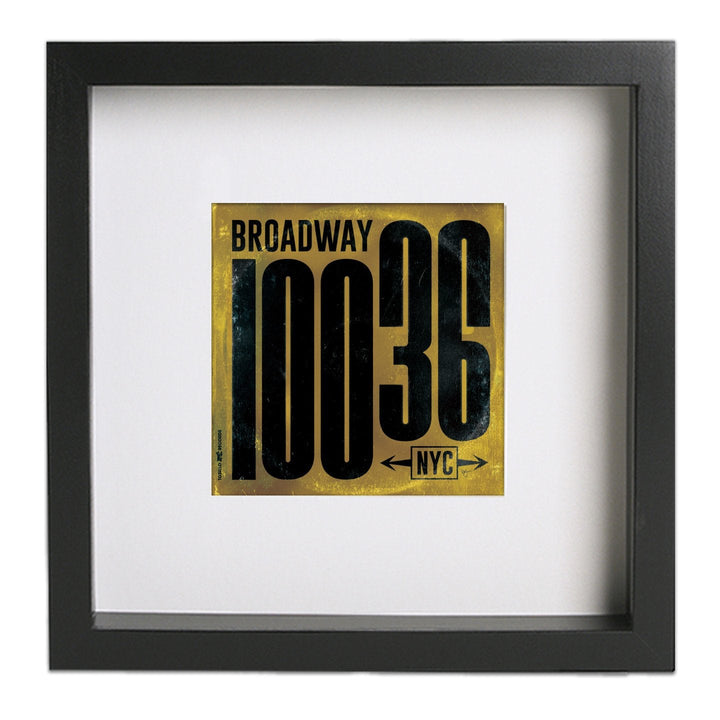 Broadway Vinyl Sleeve 8"x 8" Art Print