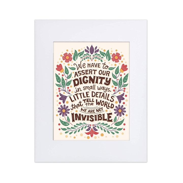 In the Heights "Dignity" 8"x10" Art Print