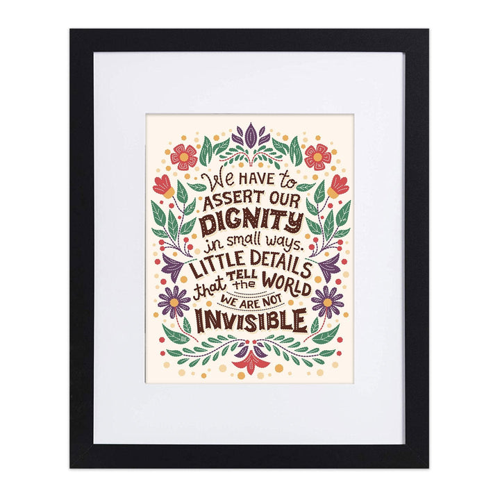 In the Heights "Dignity" 8"x10" Art Print