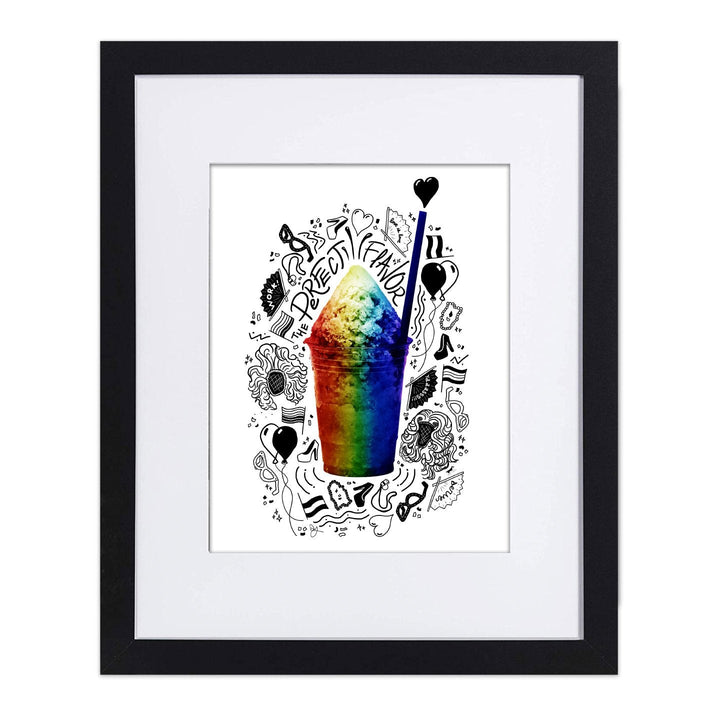 Pride-agua Gay 8"x10" Art Print