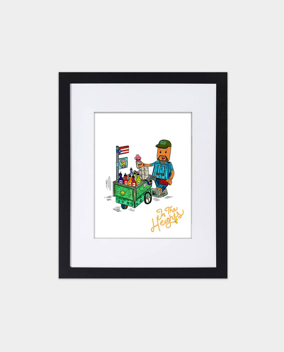 In the Heights Team Piragua 8"x 10" Art Print