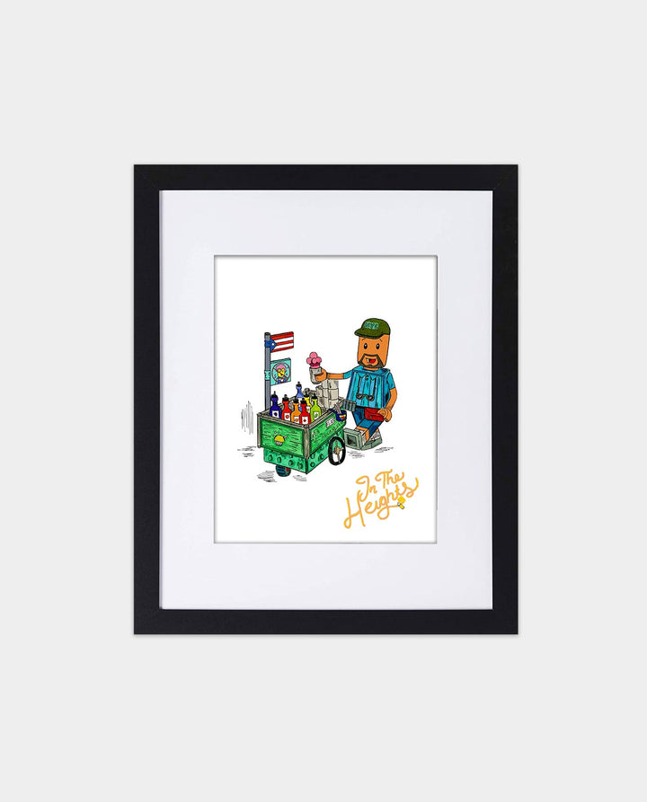 In the Heights Team Piragua 8"x 10" Art Print