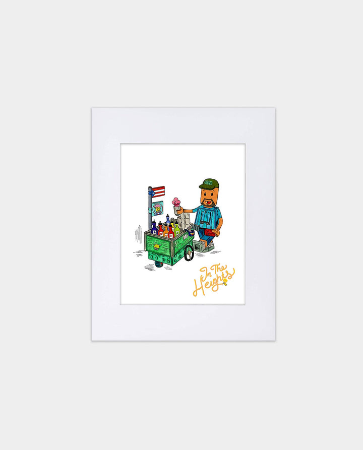 In the Heights Team Piragua 8"x 10" Art Print