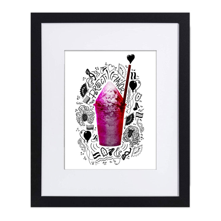 Pride-agua Lesbian 8"x10" Art Print