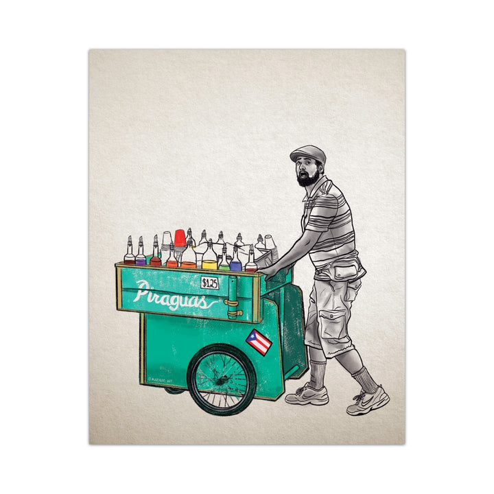 In the Heights "El Piraguero" 8"x 10" Art Print