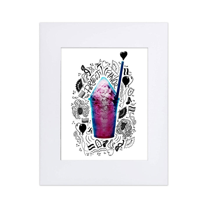 Pride-agua Transgender 8"x10" Art Print