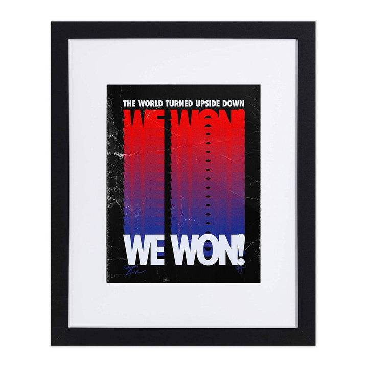 We Won! 8"x10" Art Print
