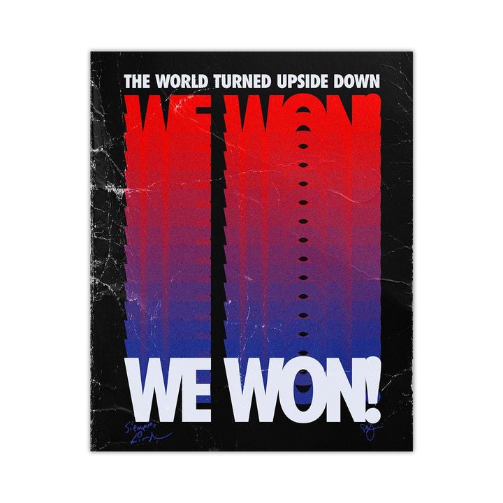 We Won! 8"x10" Art Print
