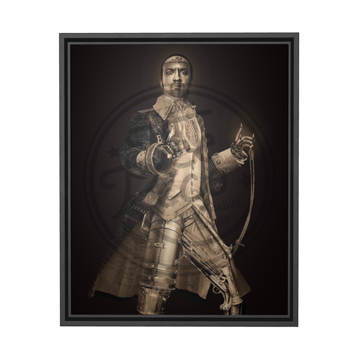 Hamilton "Legacy" 16"x20" Collage Art Print on Canvas